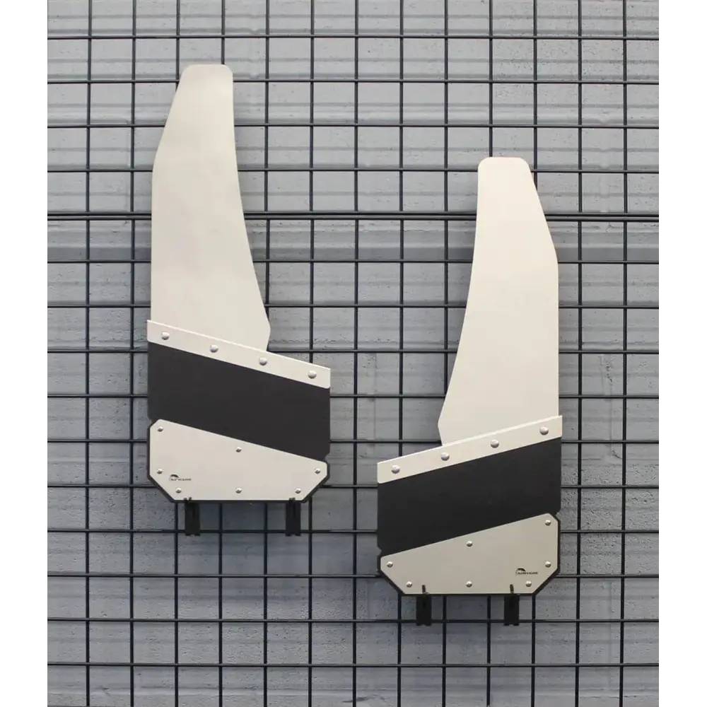 Mud Flaps Angled Cut 16" Stainless Steel - AIHAH3-16-SS